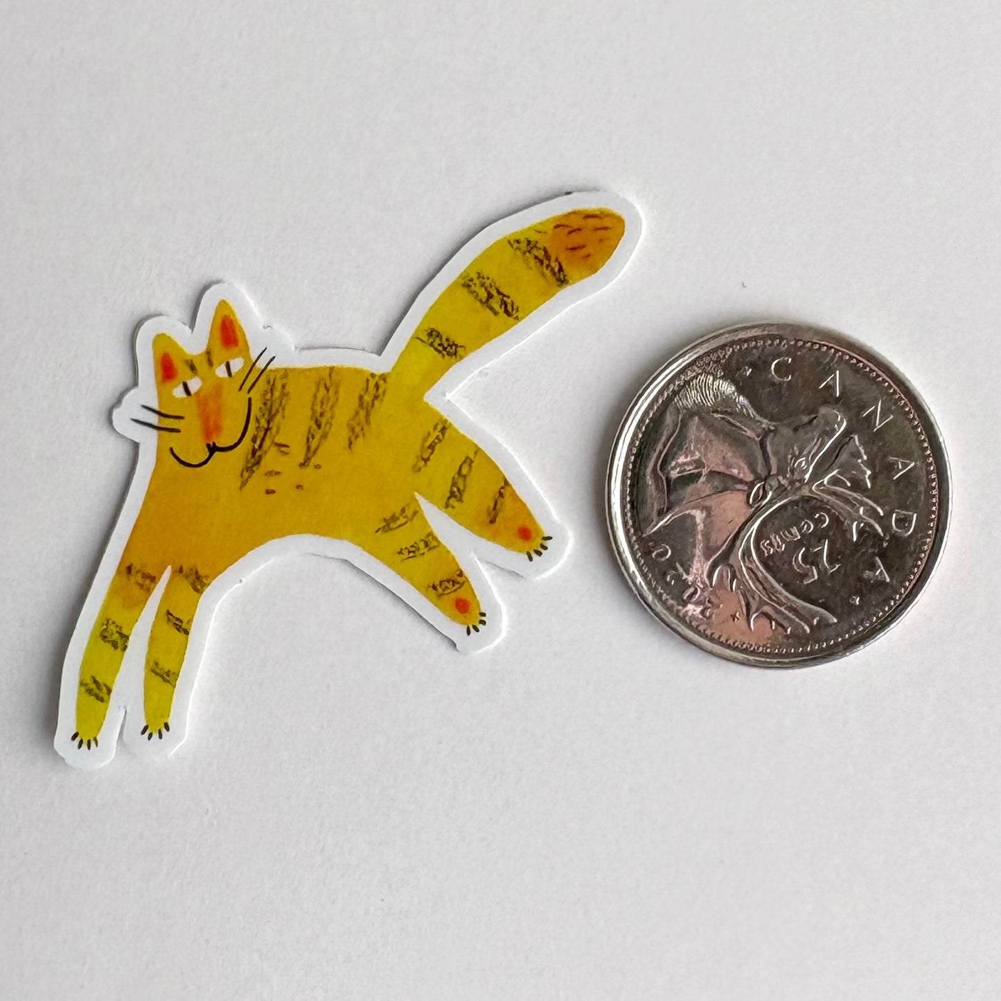 Sticker: Red Cat