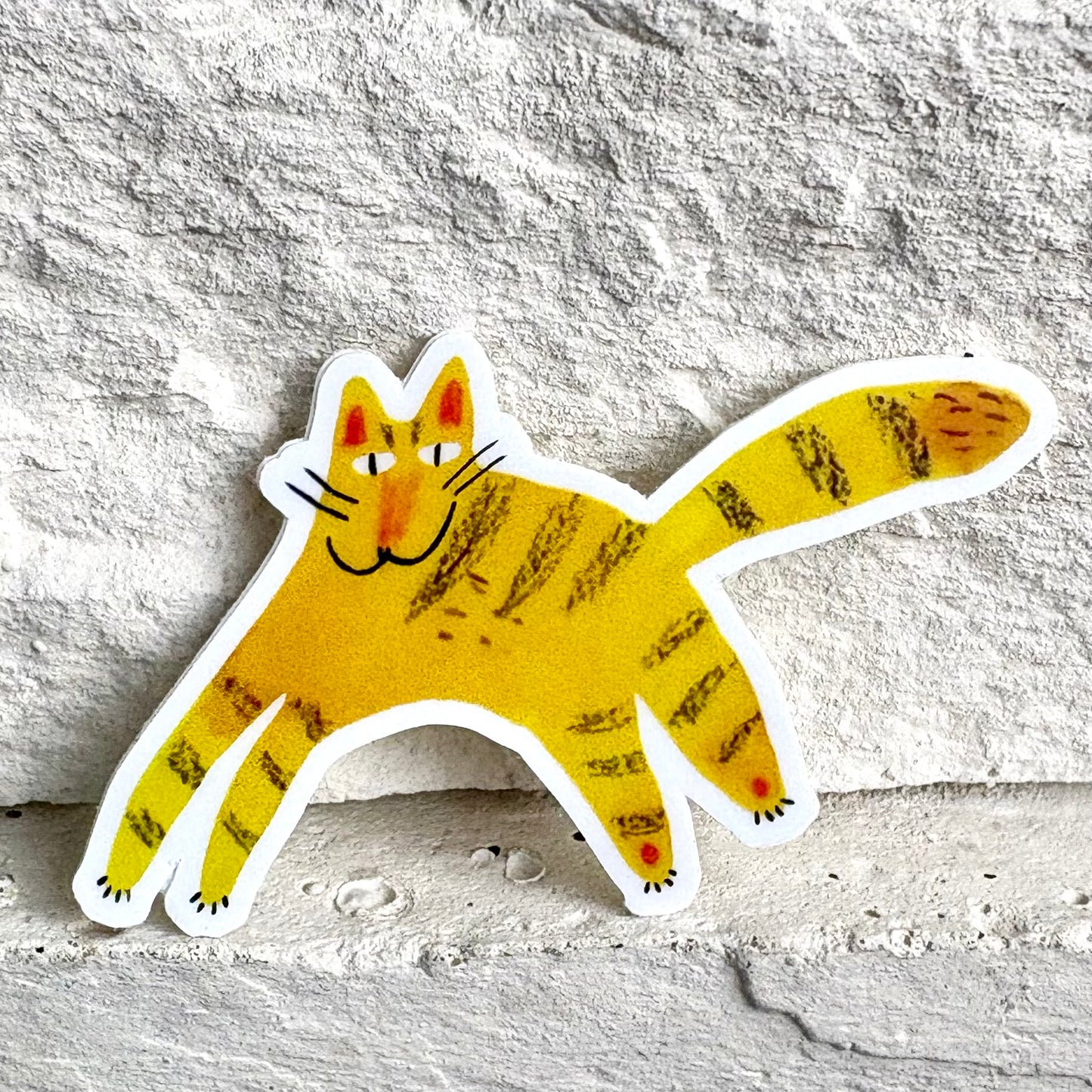 Sticker: Red Cat