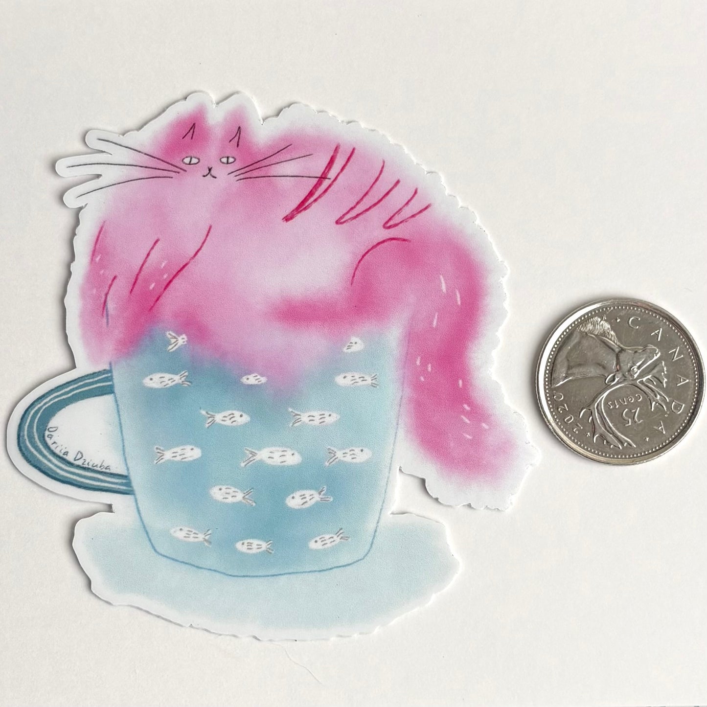 Sticker: Cotton Candy Cat