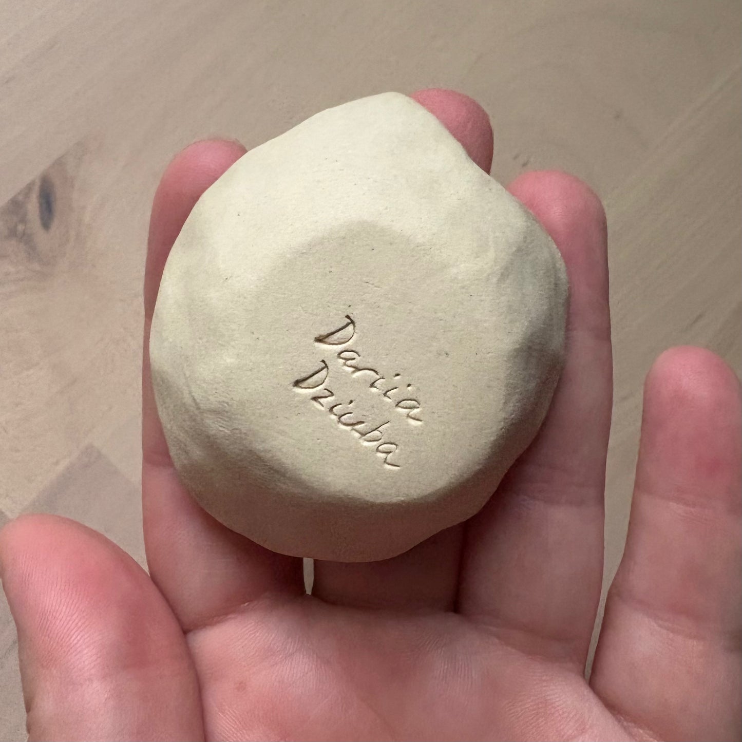 Tiny Cat Face Mini Dish – Handmade Ceramic