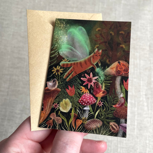 Mini card: Cat Fairy