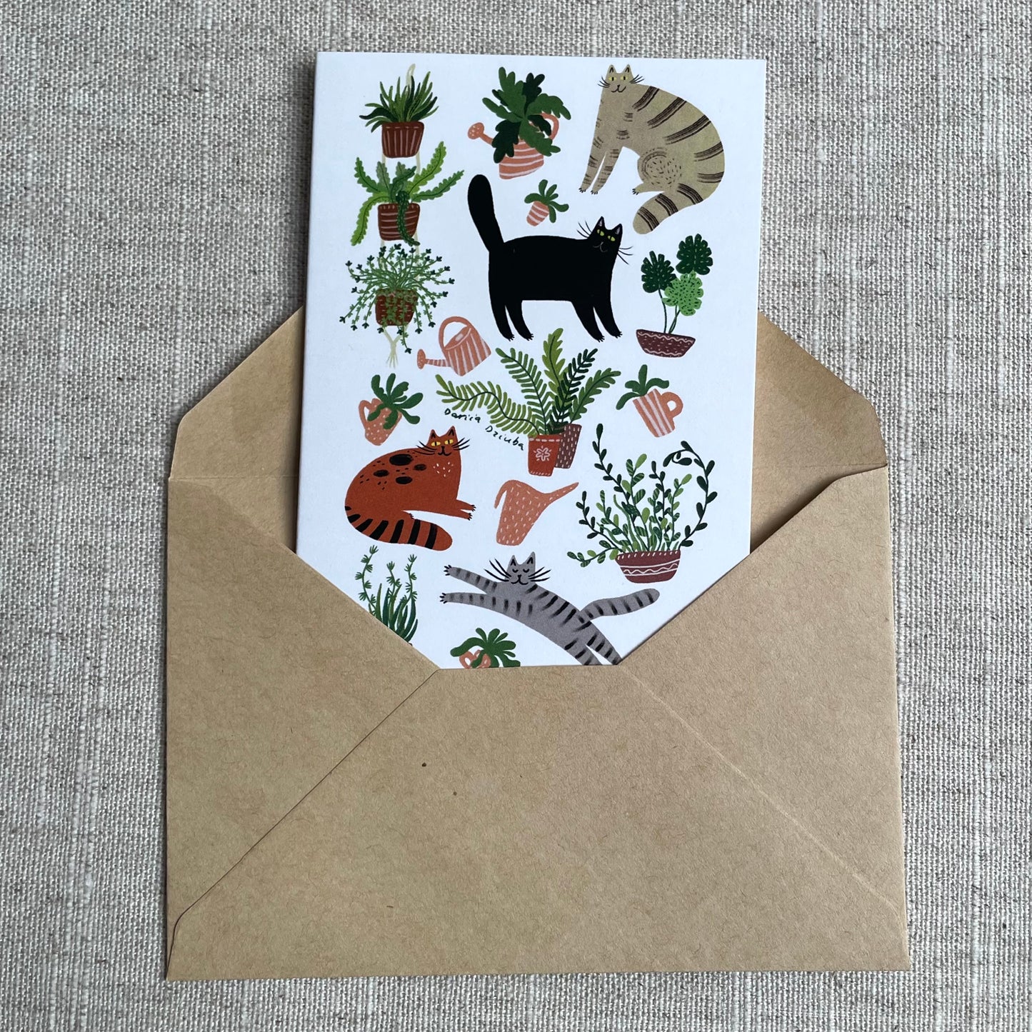 Mini card: Cats Among Pots