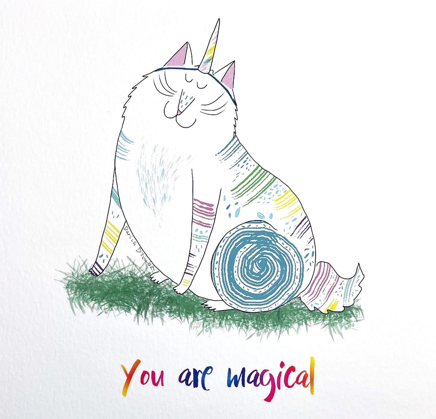 Impression d'art sans cadre : Tu es magique