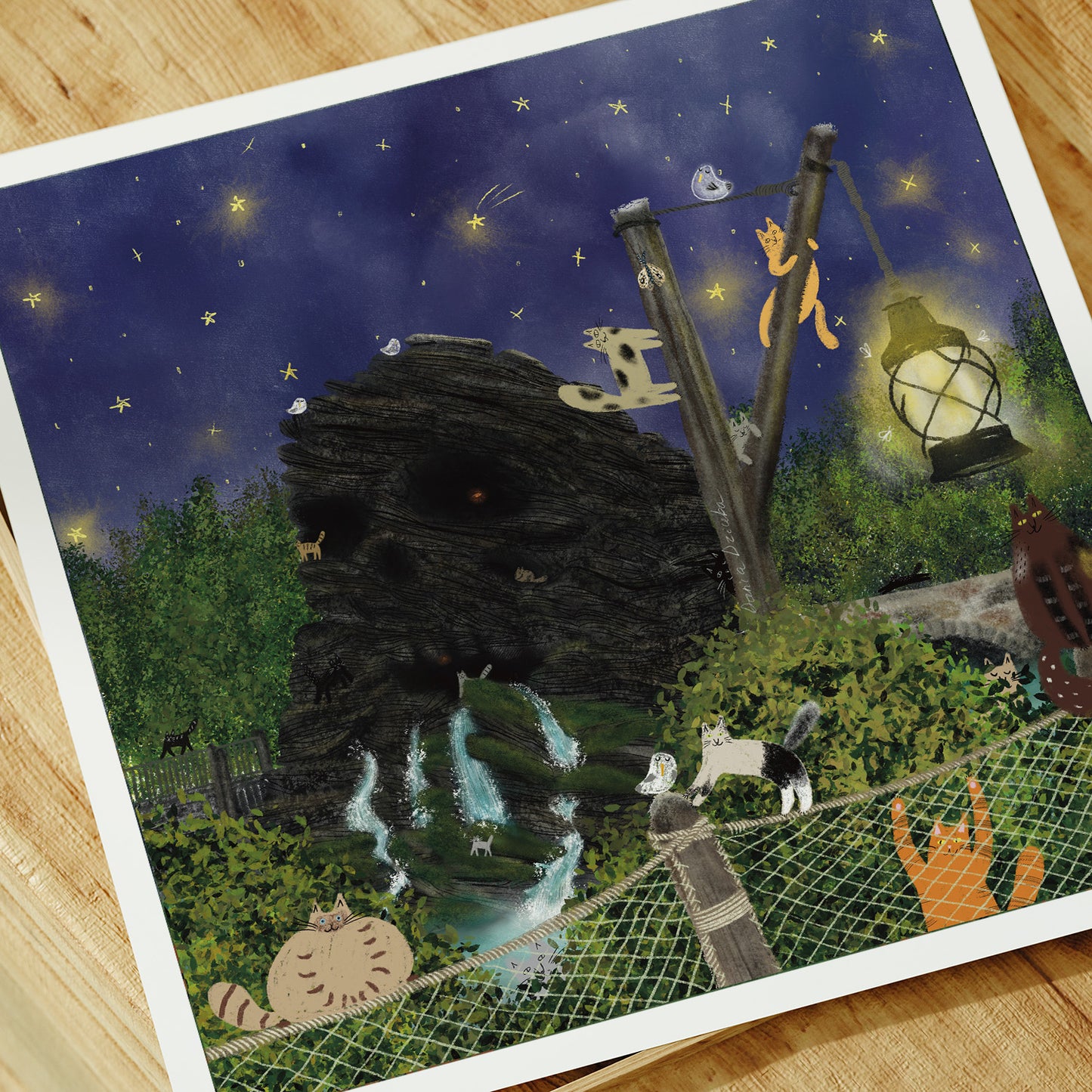 Unframed Art Print: Pirate Cats
