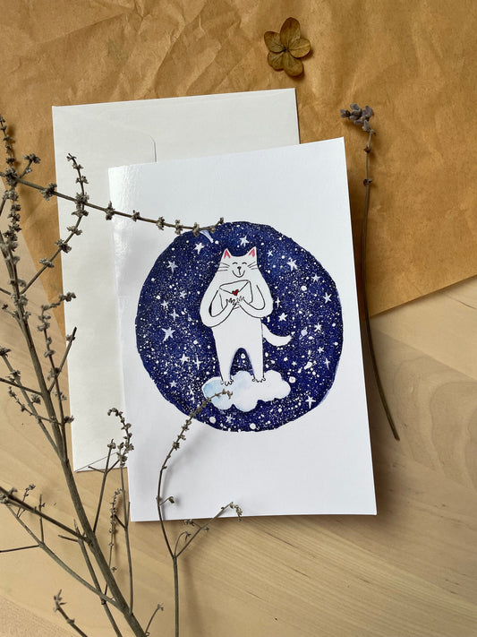 Vertical Greeting card:  Love mail