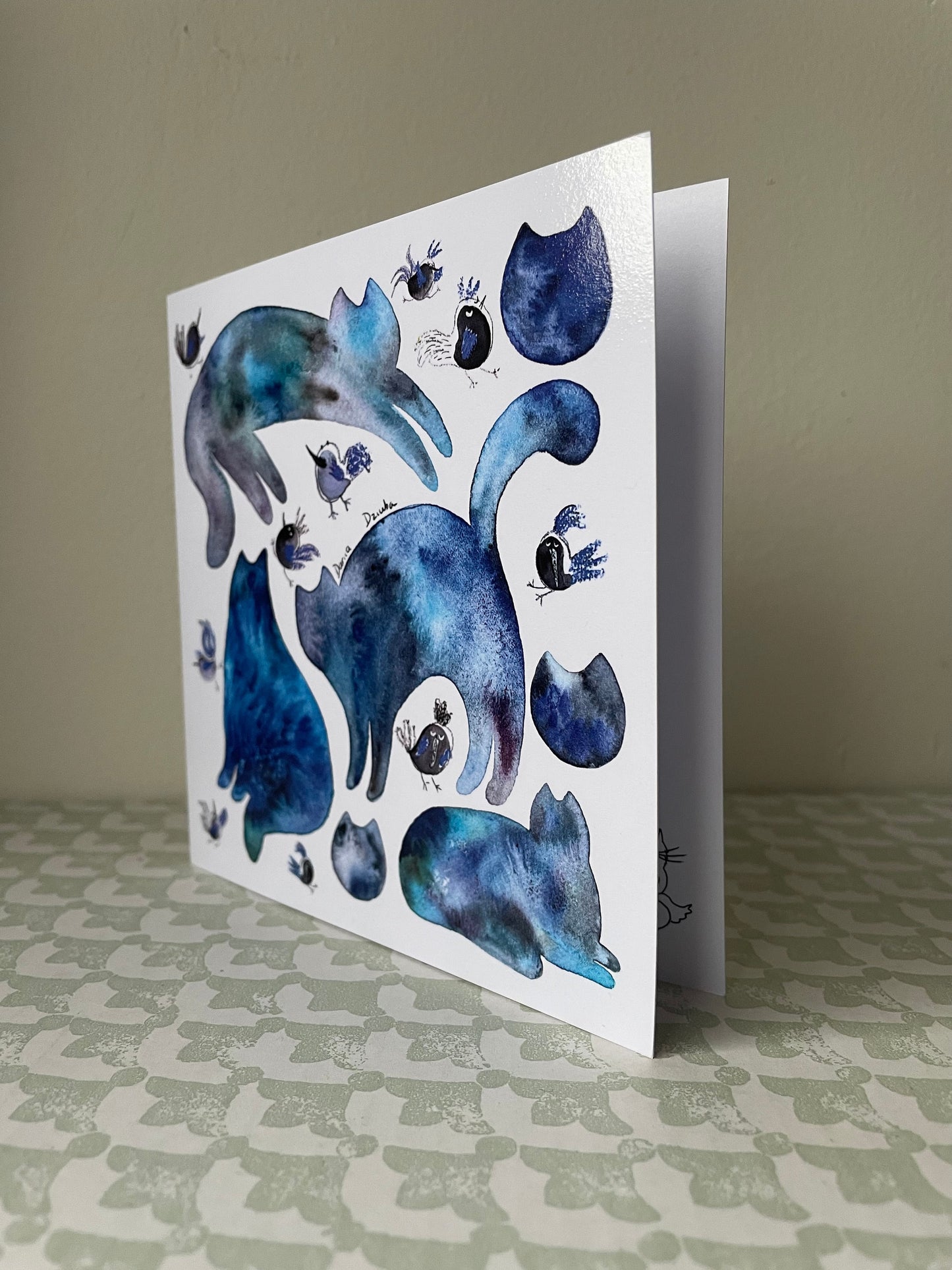 Chats galaxies: Carte de vœux