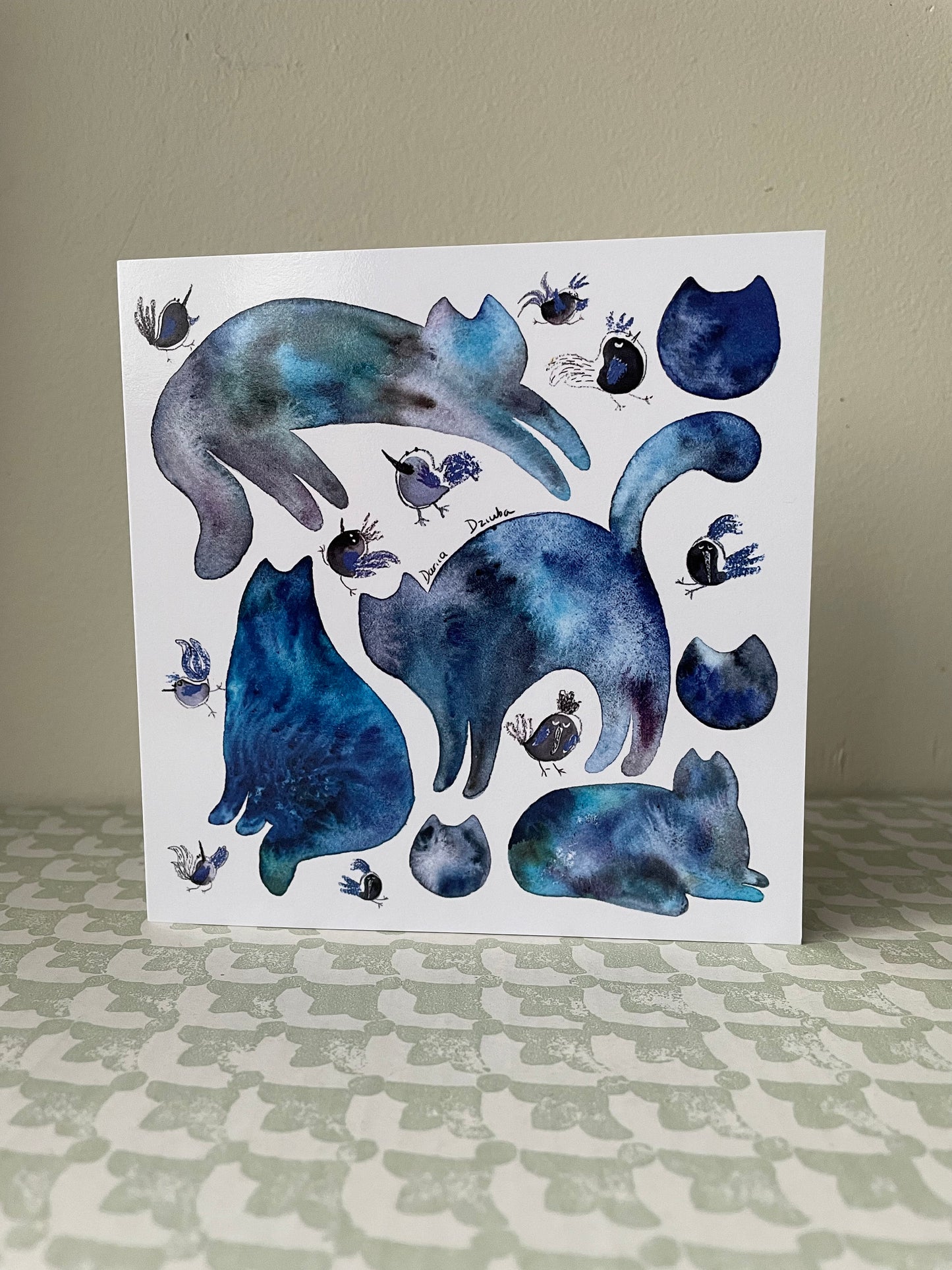 Chats galaxies: Carte de vœux