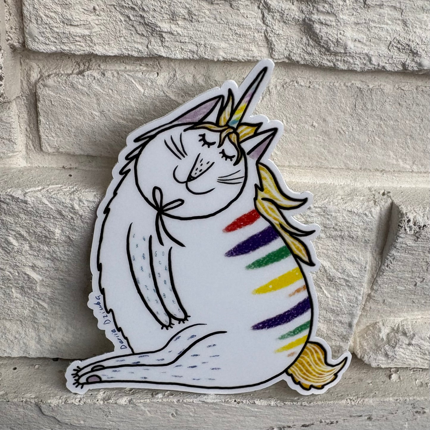 Sticker: Unicorn Cat