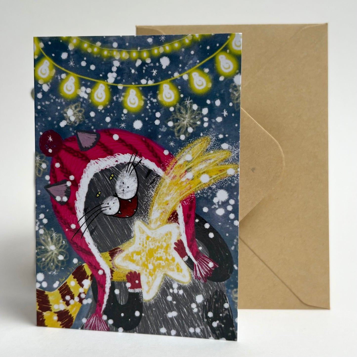 Mini card: Shooting star