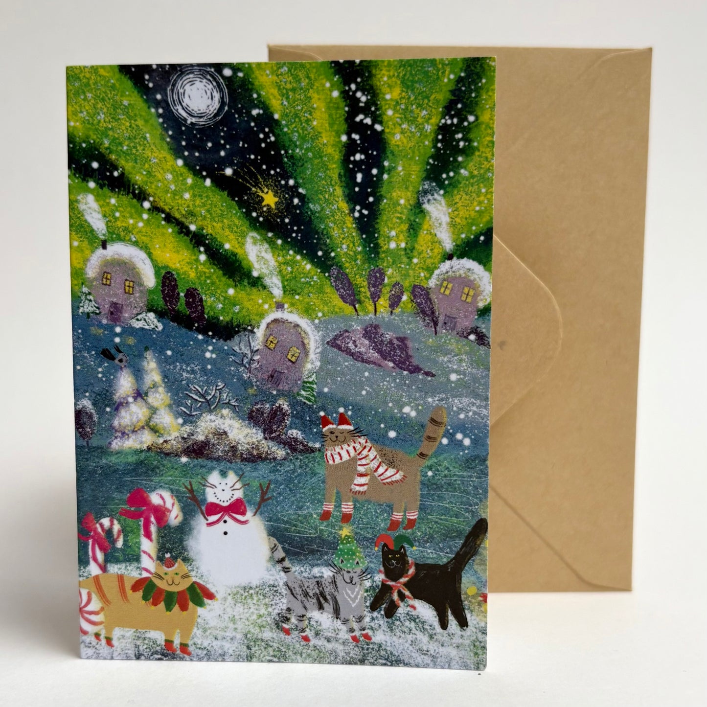 Mini card: At skating rink