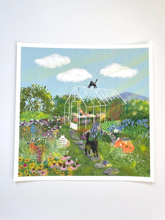 Print: Near Greenhouse - Wall Art, Wall Hangings