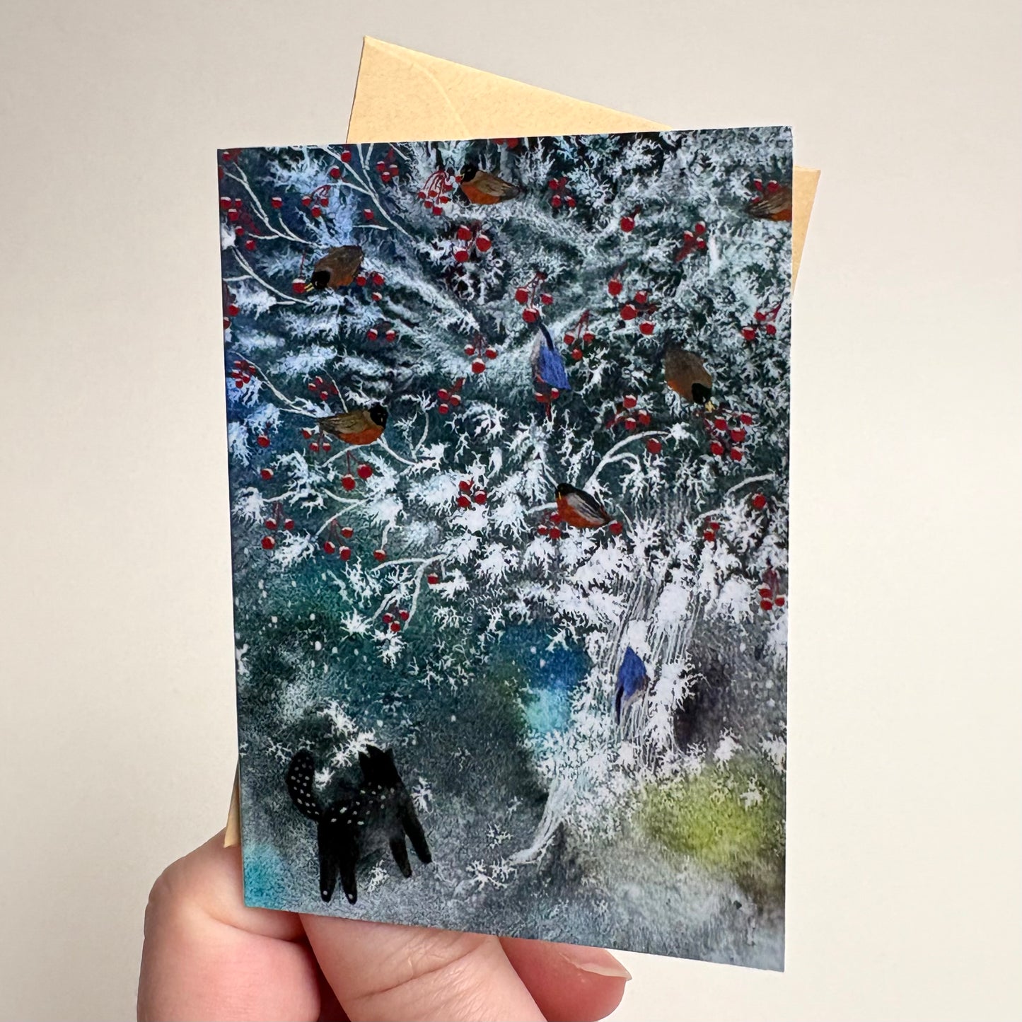 Mini card: Snowtree