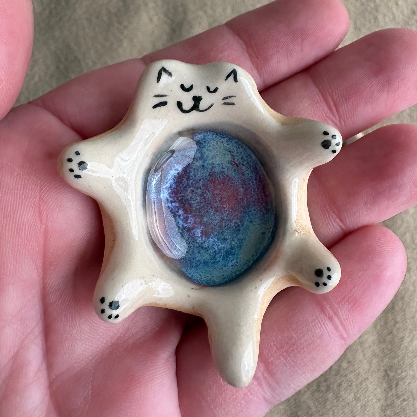 Pocket Cat Comfort/ Worry/ Purry Stone