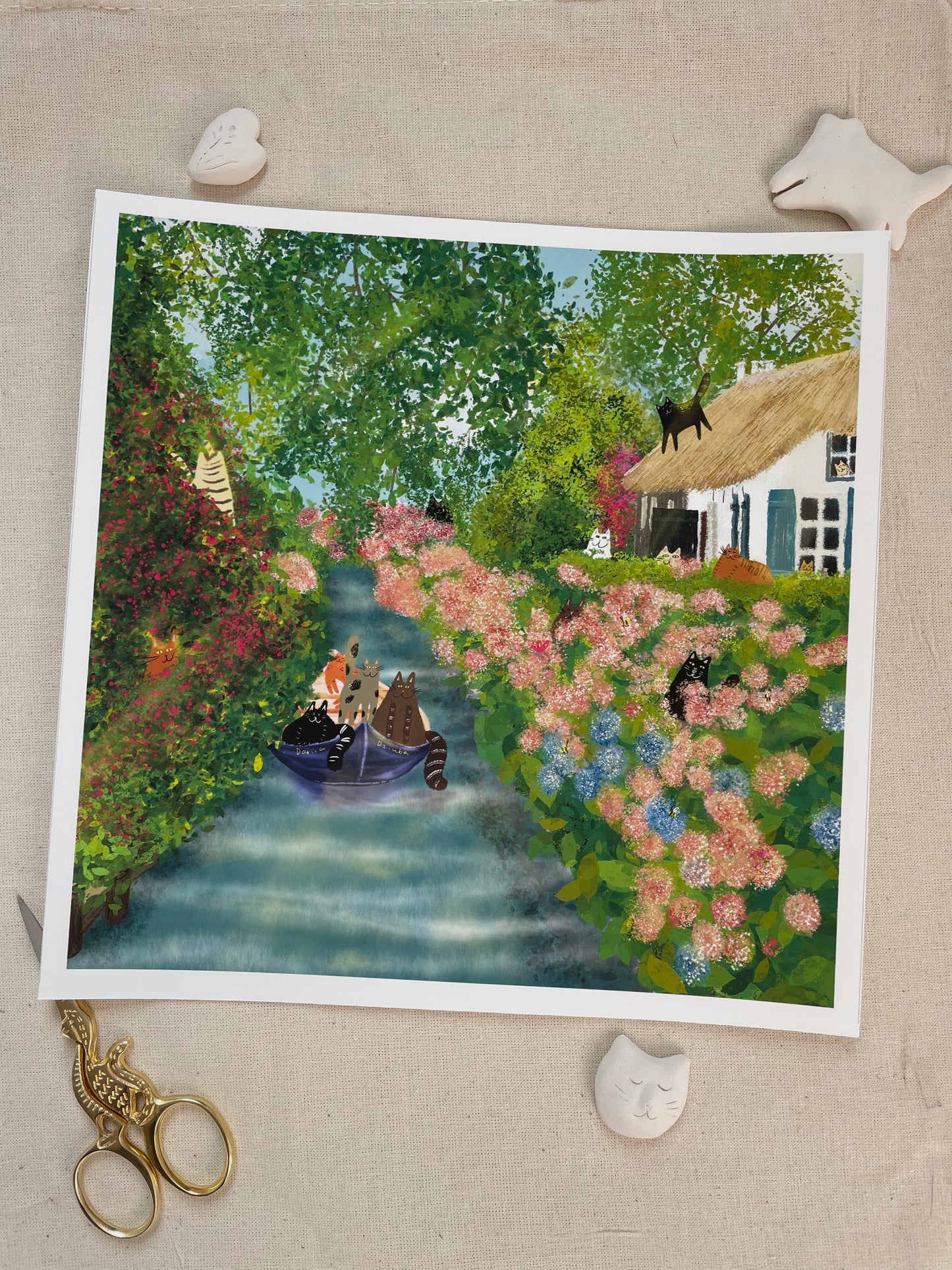 Print: Giethoorn (Holland) - Wall Art, Wall Hangings