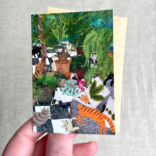 Mini card: In a Greenhouse