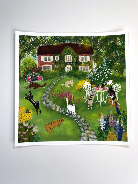 Print: In Front Yard - Wall Art, Wall Hangings