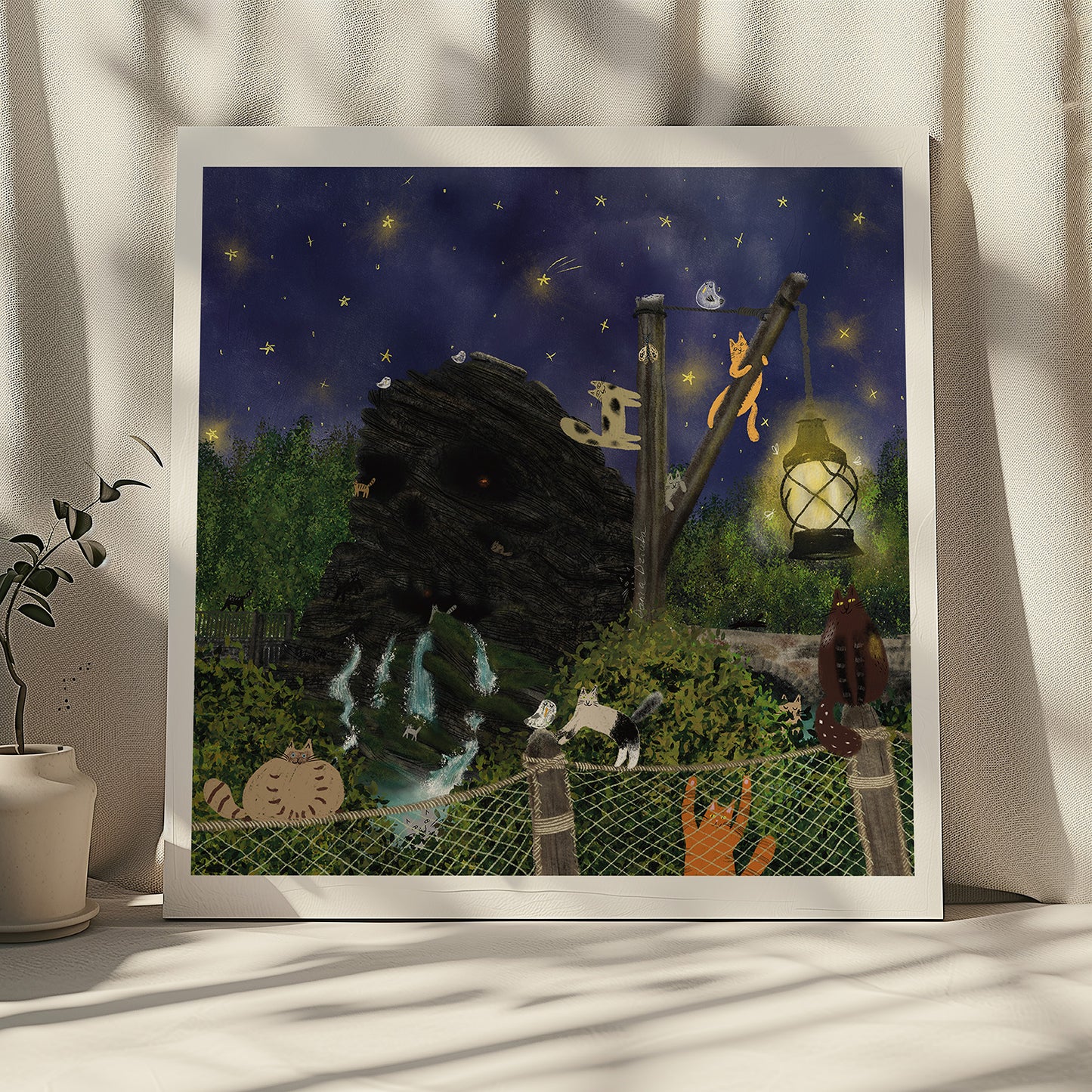Unframed Art Print: Pirate Cats