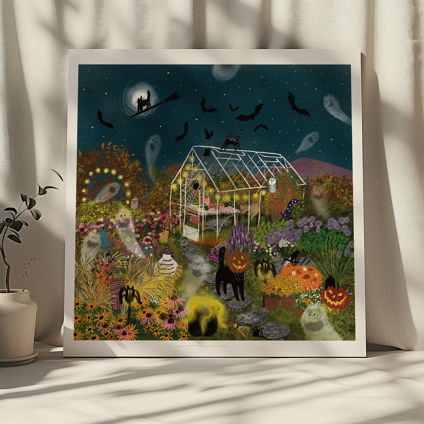 Unframed Art Print: Halloween Night