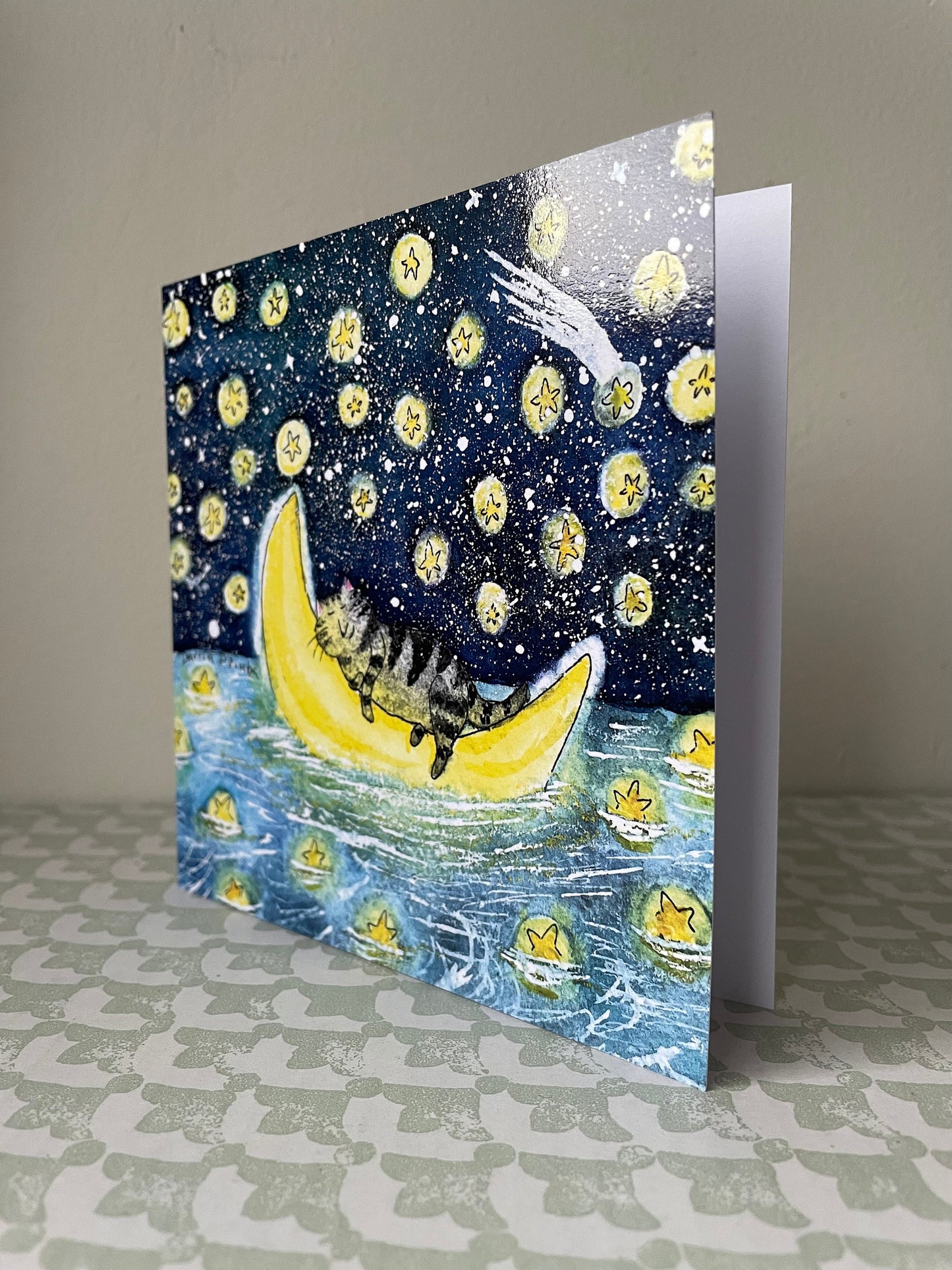 World of dreams: Greeting card